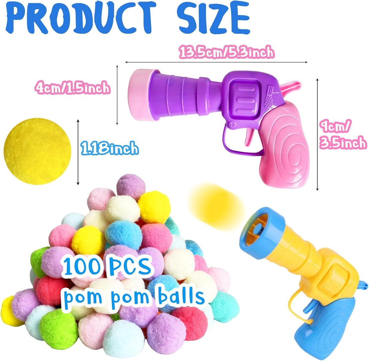 Two Eerrhhaq cat ball launchers on white background