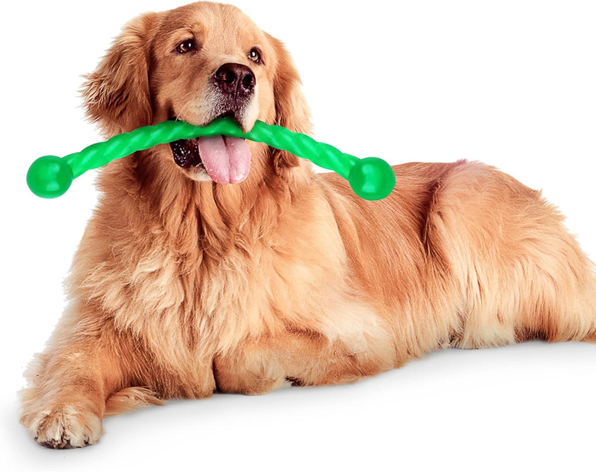 Ycozy bow knot rubber pet toy for dental cleaning