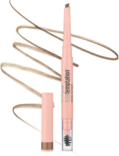 Maybelline blonde brow pencil packaging showing product details