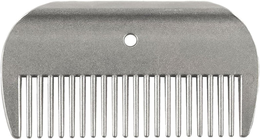 Jeffers Aluminum Horse Mane and Tail Comb front view professional equestrian grooming equipment