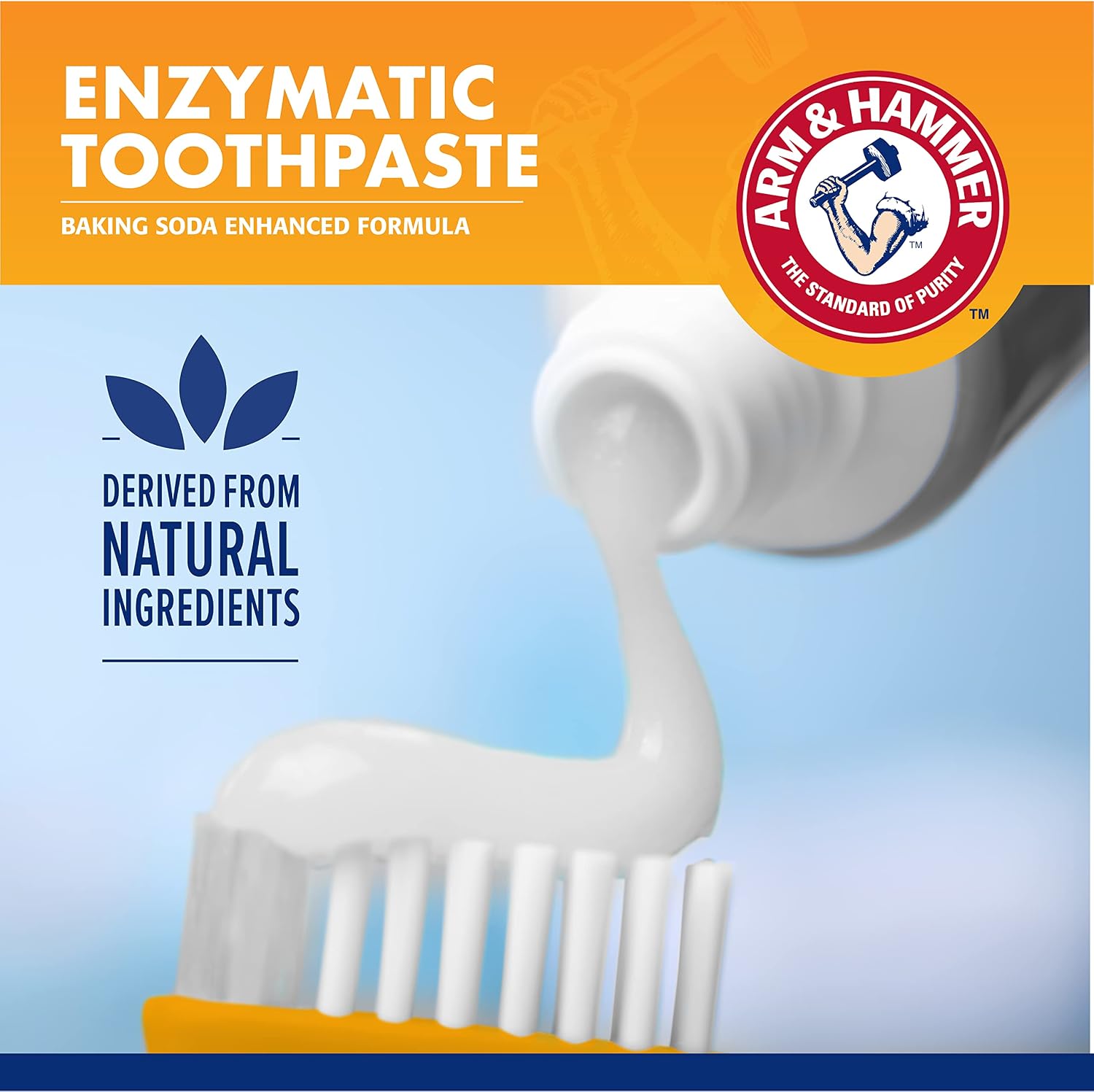 Arm & Hammer for Pets Dog Dental Care Fresh Breath Kit | Includes Arm & Hammer Baking Soda Dog Toothpaste and Dog Toothbrush | Dog Plaque Removal Kit, Mint - Image 2