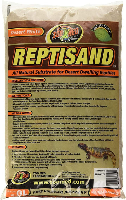 Zoo Med Desert White Reptile Substrate 20 Pound Bulk Pack