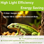 Full spectrum ultraviolet reptile light replacement bulb pack of six close up.
