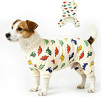 Dog Pajamas for Small Dogs,Dog Surgery Recovery Suit,M | Sensitive Skin,Sun&Outdoor Protection,Anxiety Calming,Shedding Control,Machine Washable,Easy Potty,Soft,Stretchy,Easy Wearing - Image 12