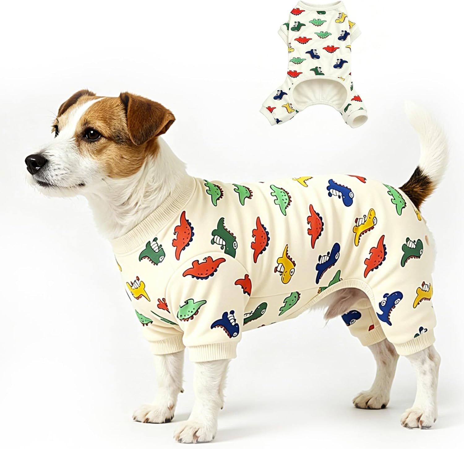 Dog Pajamas for Small Dogs,Dog Surgery Recovery Suit,M | Sensitive Skin,Sun&Outdoor Protection,Anxiety Calming,Shedding Control,Machine Washable,Easy Potty,Soft,Stretchy,Easy Wearing - Image 12