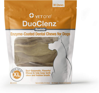 Vet One DuoClenz dog treats for tartar removal