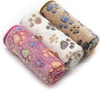 1 Pack 3 Puppy Blankets Super Soft Warm Sleep Mat Grey Cute Print Fluffy Fleece Pet Flannel Throw Dog Blankets for Small Dogs Cats,Star&Bone&Love- Small (23"x15") - Image 13
