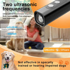 Abdtech pet trainer device showing USB charging port