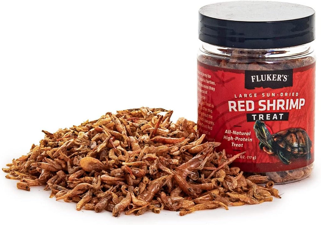 Fluker's All Natural Large Sun-Dried Red Shrimp, High Protein Treats, Aquatic Turtle Food, Great for Aquatic Frogs, Tegus, Monitors, and Tropical Fish, 2.5 oz - Image 10