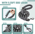 Auroth dog harness and leash set close up view of breathable mesh lining