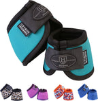 Harrison Howard Horse Bell Boots Overreach Bell Boots No-Turn Bell Boots for Horse-Durable Protective Hoof Boot - Image 11