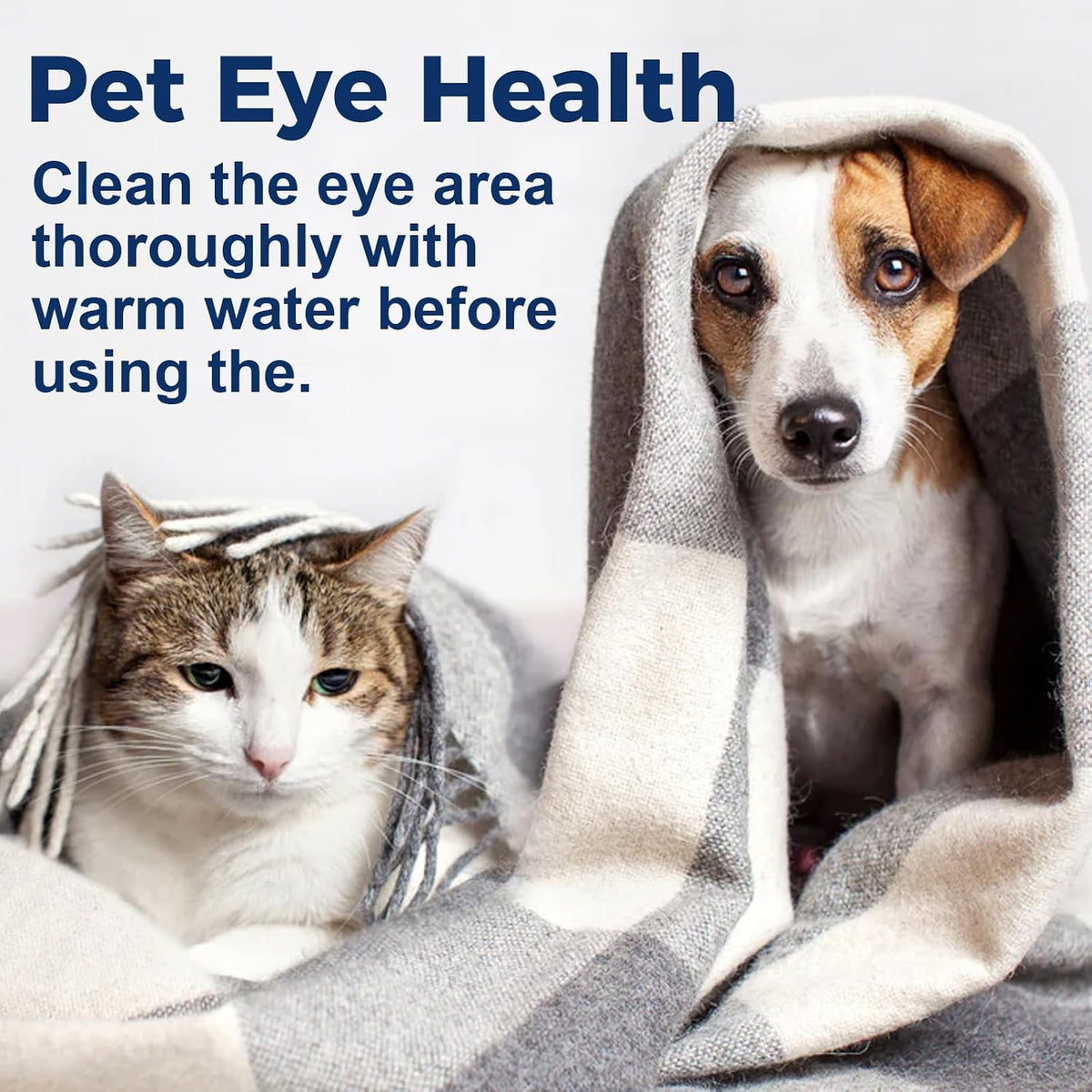 HAOYUSTORE animal eye hygiene cream showing the precise applicator tip.