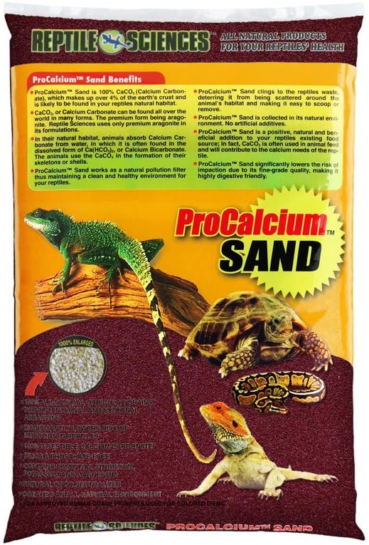 Reptile Sciences Blue Pro-Calcium Terrarium Sand - 10 lbs - Natural Substrate for Reptile Habitats, Supports Digging & Enclosure Maintenance - Image 11