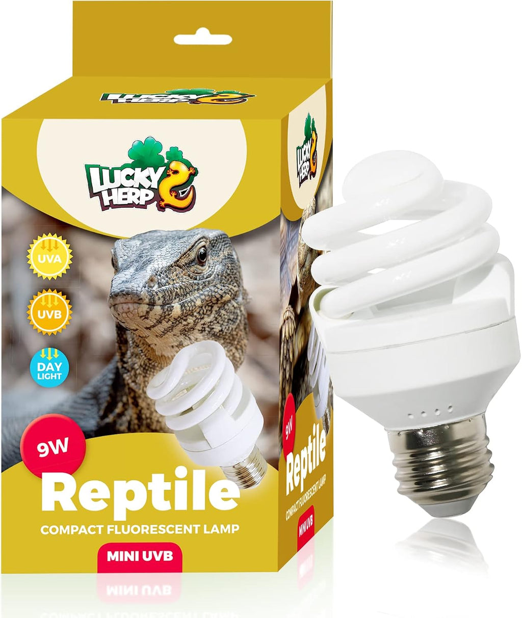 LUCKY HERP UVA UVB Reptile Light 10.0, Desert UVB 150 Compact Fluorescent Lamp, UVB Light for Reptiles 23W, UVA UVB Reptile Light Bulb, UVB Bulb for Reptiles Bearded Dragons Lizards Tortoises Snakes - Image 12