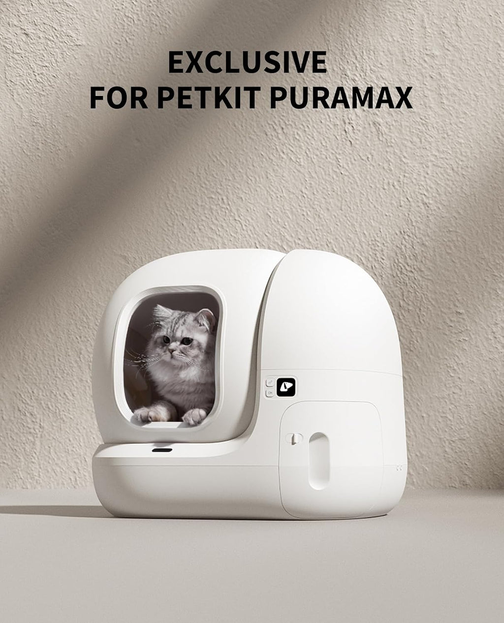 PETKIT automatic litter box replacement liner highlighting scratch resistant fabric texture close up.