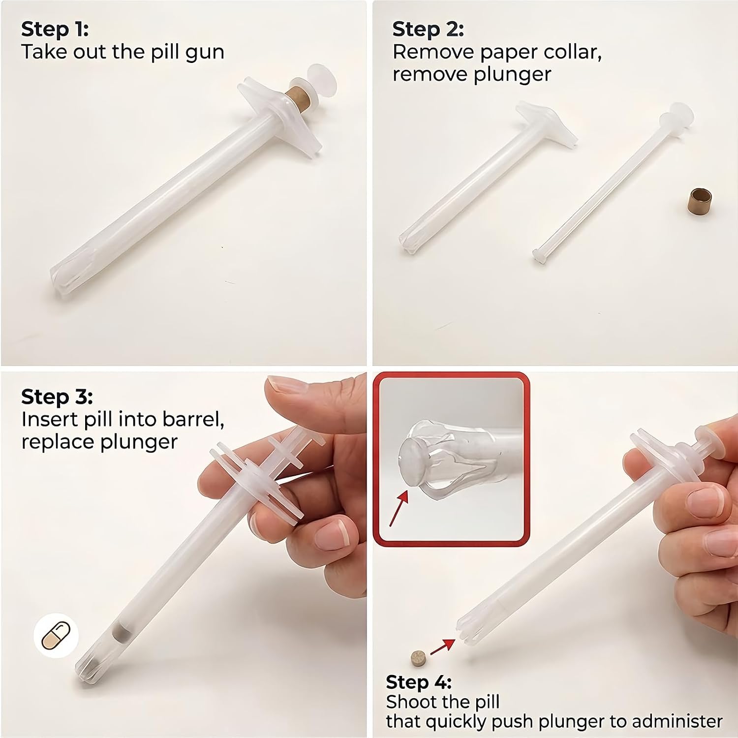 Aylbcz safe oral medication feeder tool package for small animals