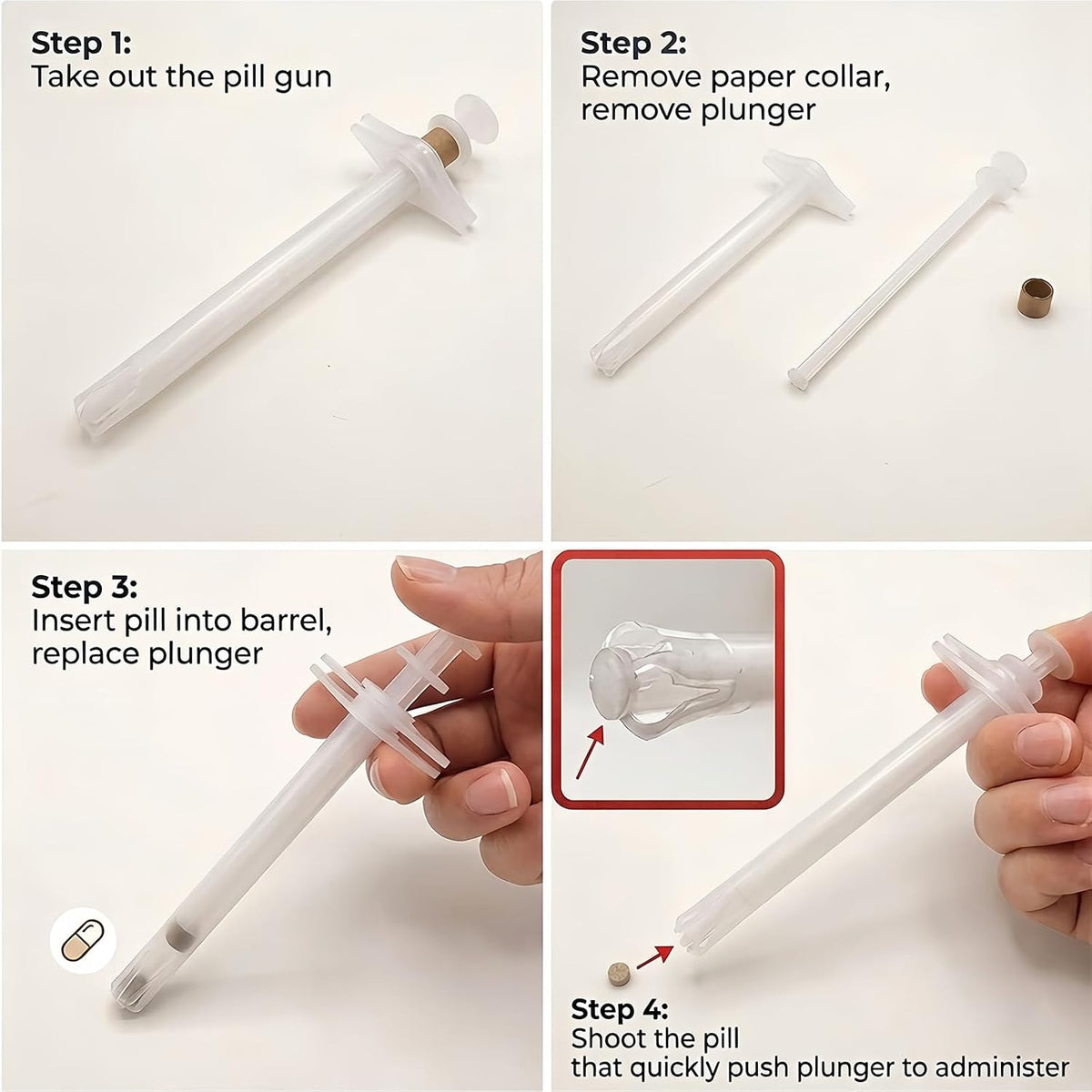 Aylbcz safe oral medication feeder tool package for small animals