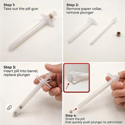 Aylbcz safe oral medication feeder tool package for small animals