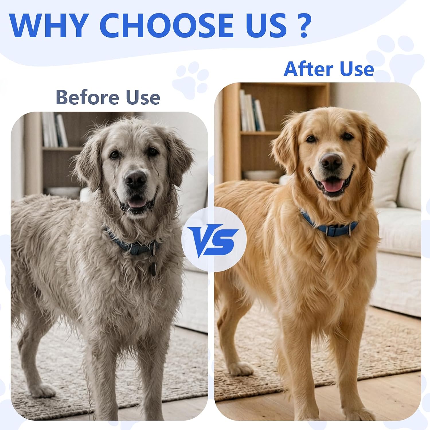 Complete 7 piece pet grooming set for dogs and cats