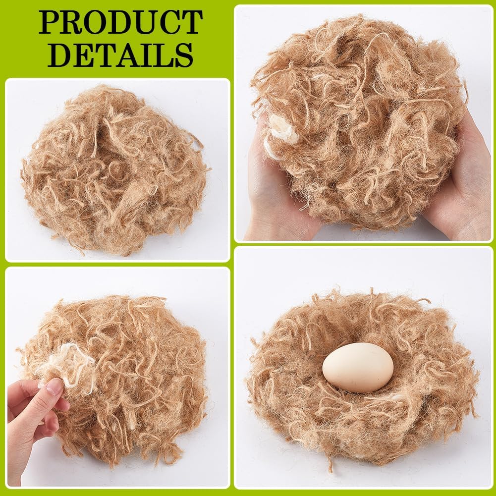 Creatcabin bird nesting material displayed for cage use
