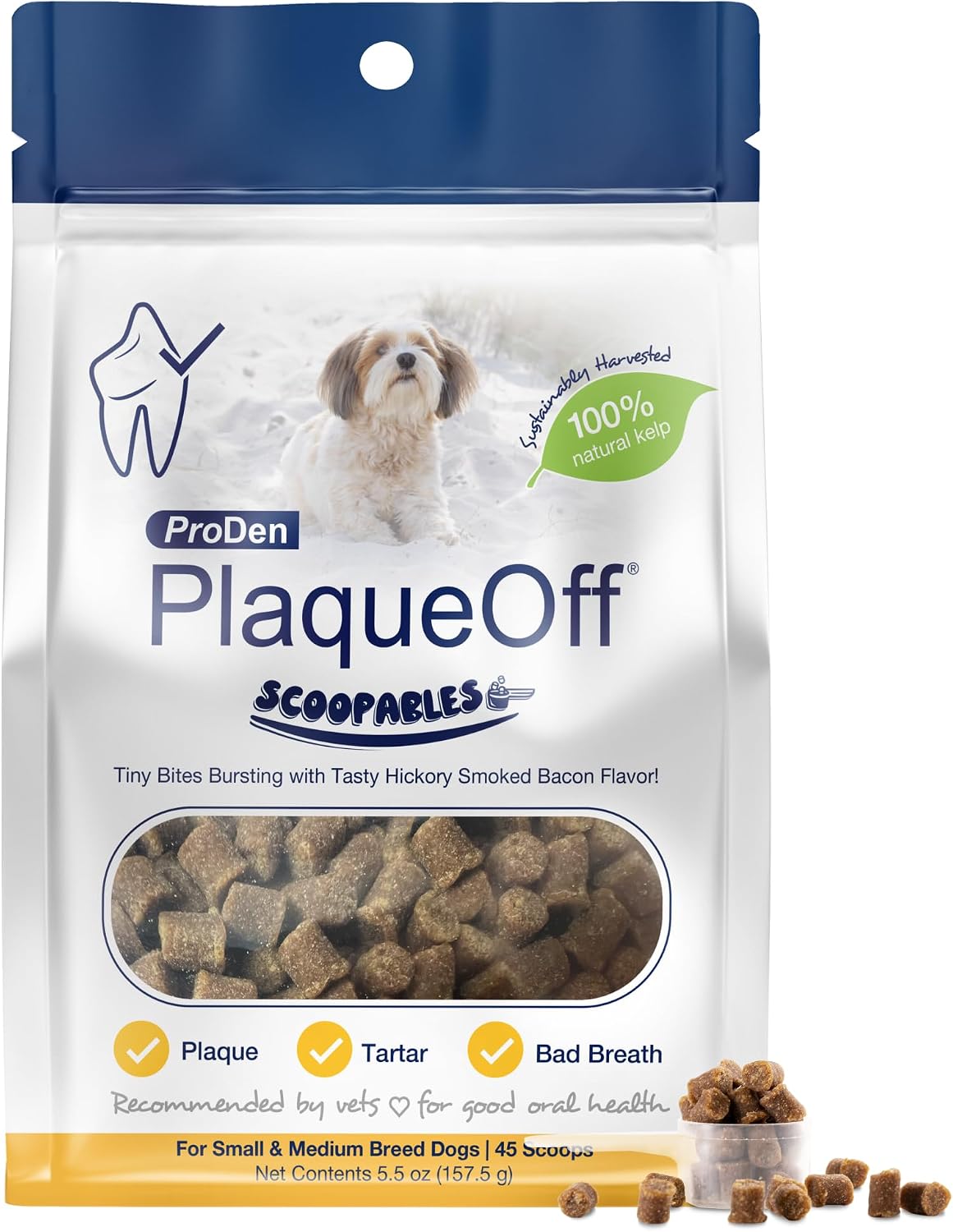 ProDen PlaqueOff Dental Soft Chews with Natural Kelp for Dogs - 45 Ct - Image 10