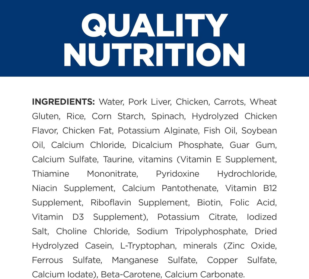 Hill's Prescription Diet two point nine ounce individual cat food can