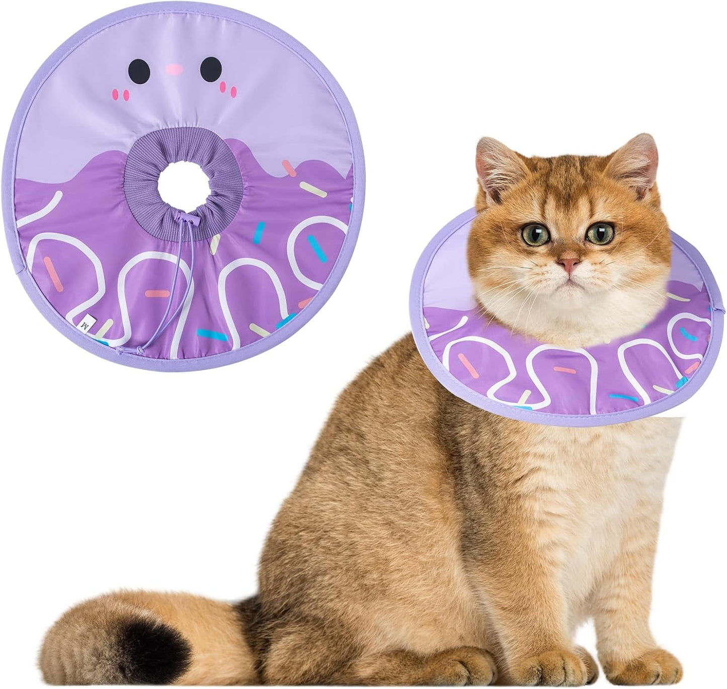 SLSON extra small pet Elizabethan cone alternative dimensions