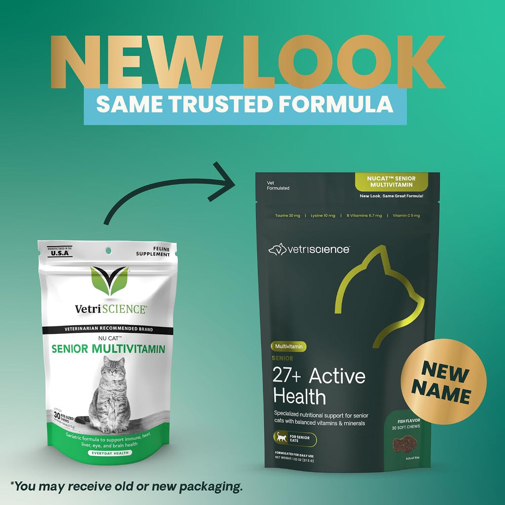 VetriScience active health chews product label details