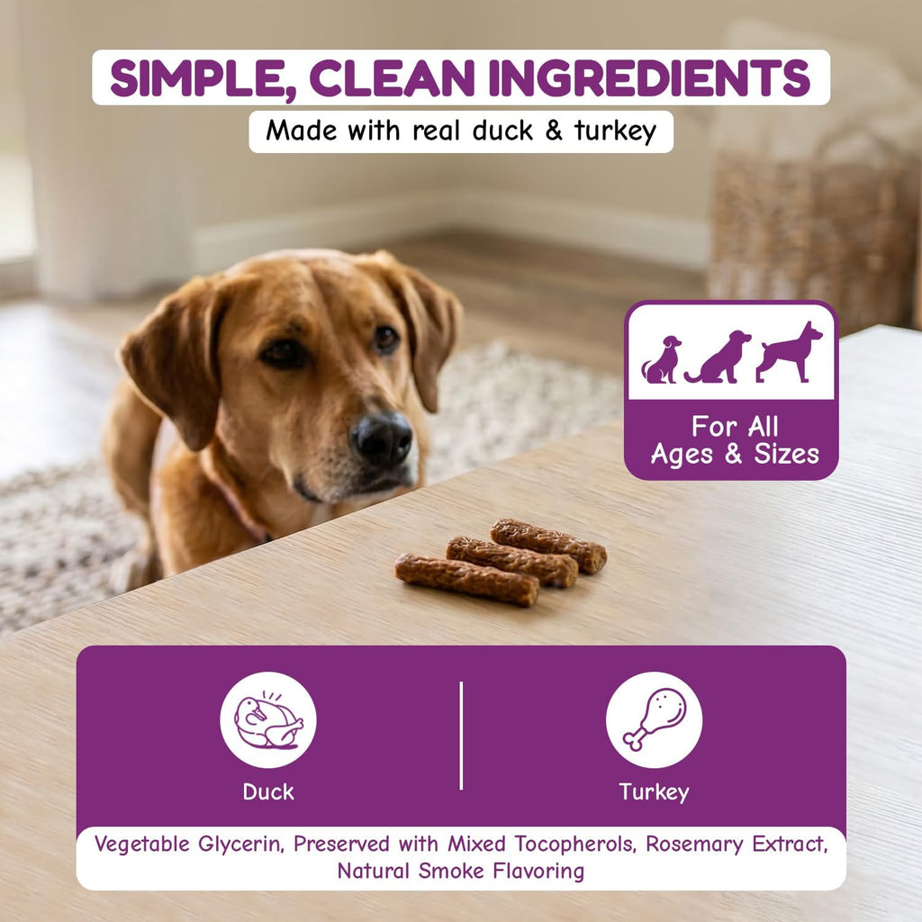 Loving Pets dog treats packaging detail
