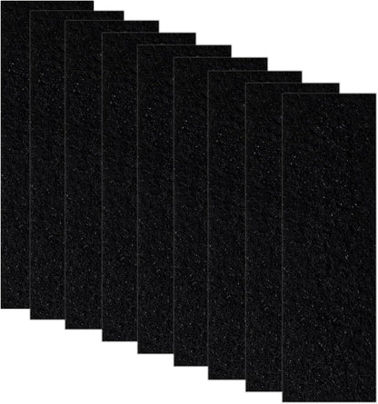 MEDUWEDU 10-Pack 4.5" x 6.5" Carbon Filter Pads for Covered Cat Litter Boxes - Odor Control Replacement Liners for Enclosed Litter Systems - Image 11