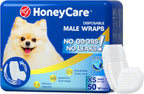 HONEY CARE All-Absorb A26 Male Dog Wrap, 50 Count, Small - Image 12
