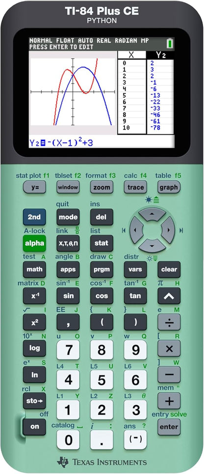 Texas Instruments TI-84 Plus CE Color Graphing Calculator, Black - Image 15