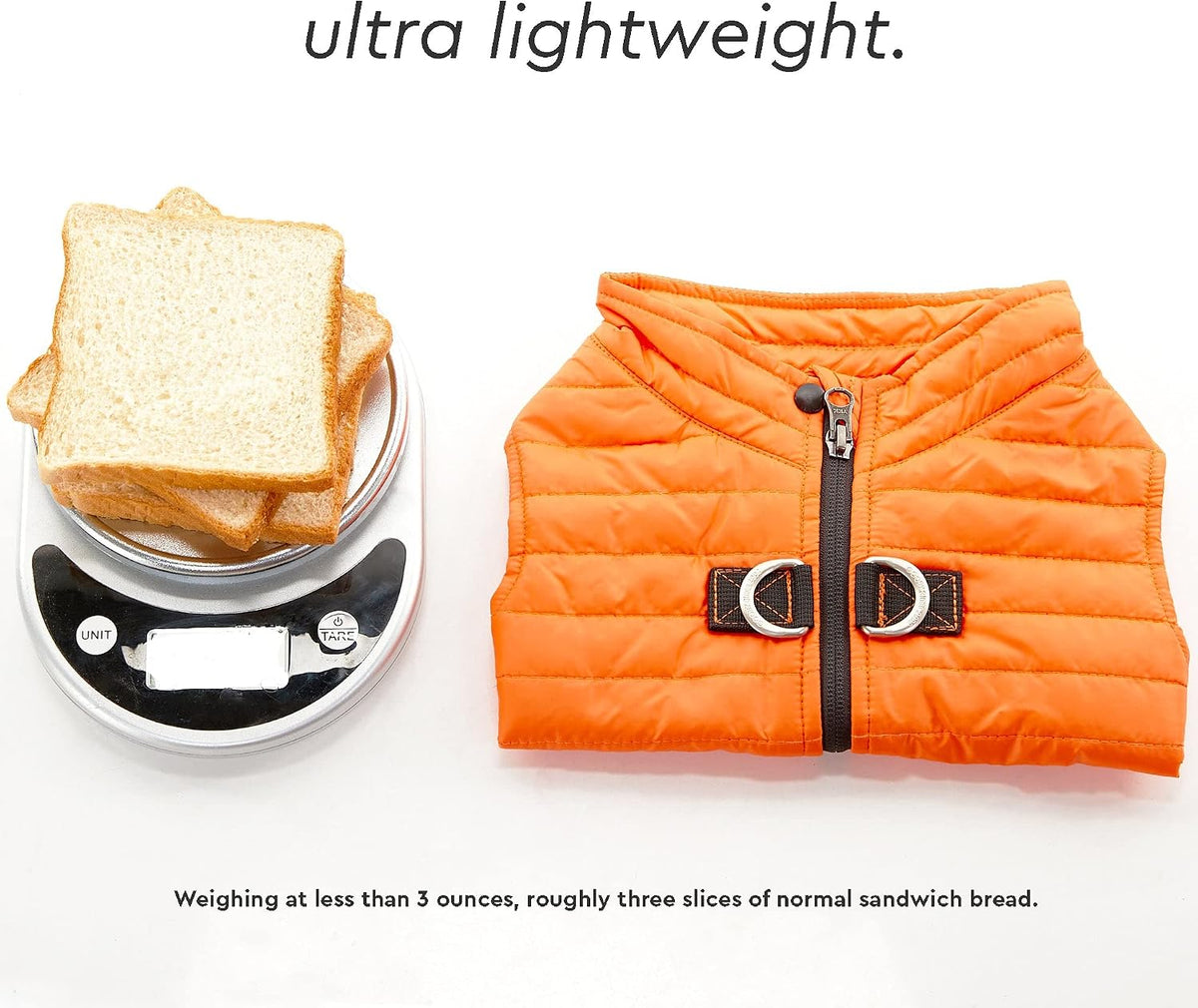 Gooby puffer vest snap button closure mechanism