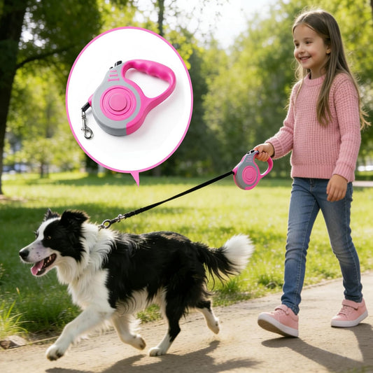 Close up of ergonomic non-slip handle on Petimp dog leash