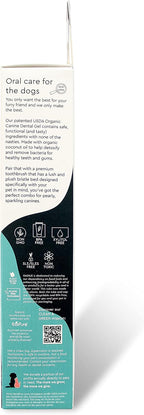 Radius puppy toothbrush and toothpaste kit