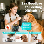 Side view of POPPAW dog chews packaging indicating bowel support and intestinal health advantages.