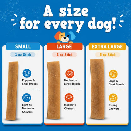 Jack And Pup Himalayan dog chew treats close up view highlighting the premium hard texture of the yak cheese sticks.