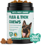 LHQR natural chicken flavored flea remedy and skin care dog chews