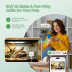 Close up of HomiQ Life camera lens and sensors