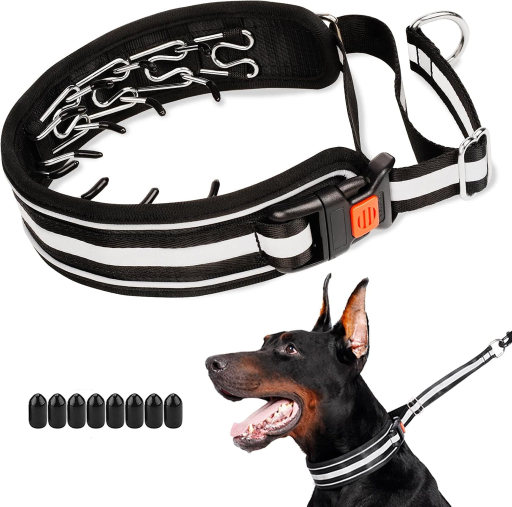 Mayerzon no pull dog collar packaging and included components