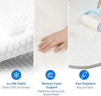 Supet cat cooling mat folded for travel convenience