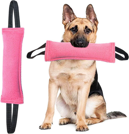 Clysoru Tug of War Dog Toy Bite with 2 Strong Handles Made of Durable Tear Resistant Strong Stitches - Image 10