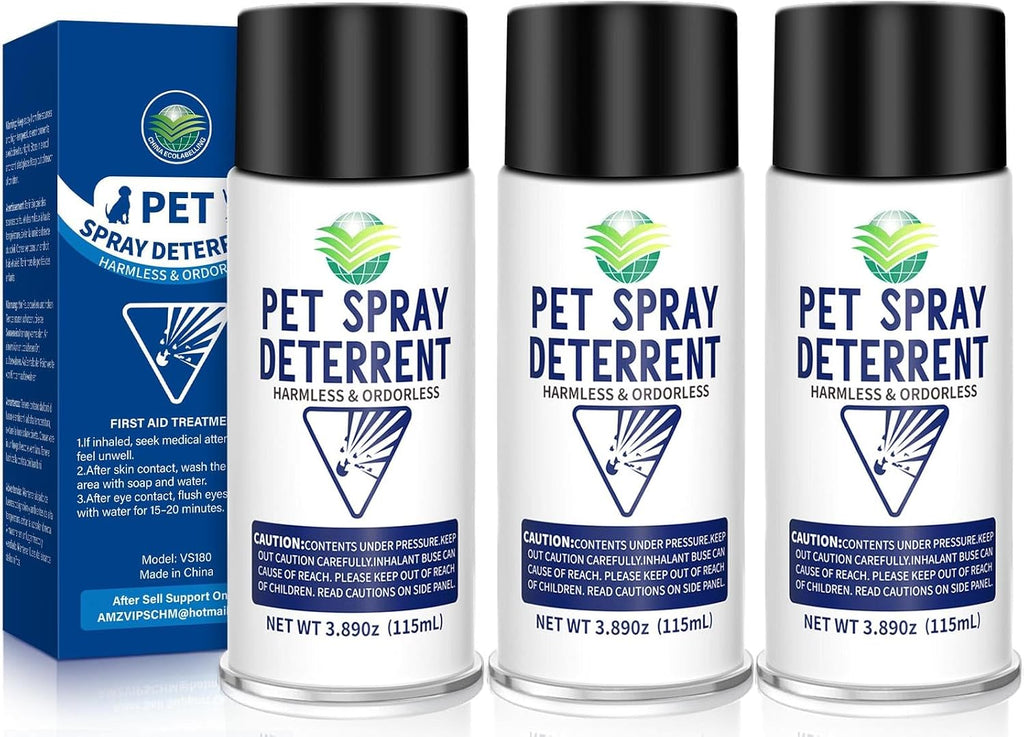 Cat Deterrent Spray Refill, Pet Spray Deterrent System, Motion Activated Cat System, Cat & Dog Odorless & Indoor, Up to 3 Feet Away, Pet Deterrent Spray Refill 4 Pack 15.56Oz - Image 10