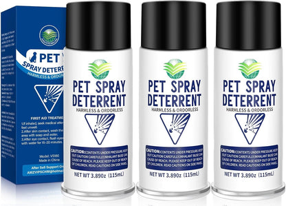 Cat Deterrent Spray Refill, Pet Spray Deterrent System, Motion Activated Cat System, Cat & Dog Odorless & Indoor, Up to 3 Feet Away, Pet Deterrent Spray Refill 4 Pack 15.56Oz - Image 10