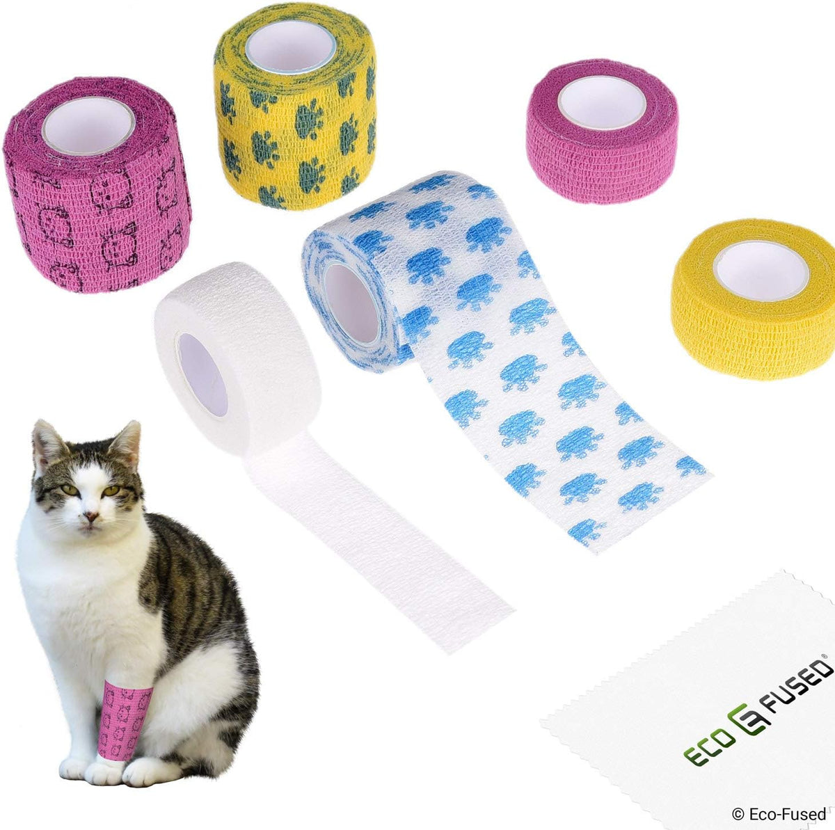 Eco-Fused self adhering bandage front view packaging