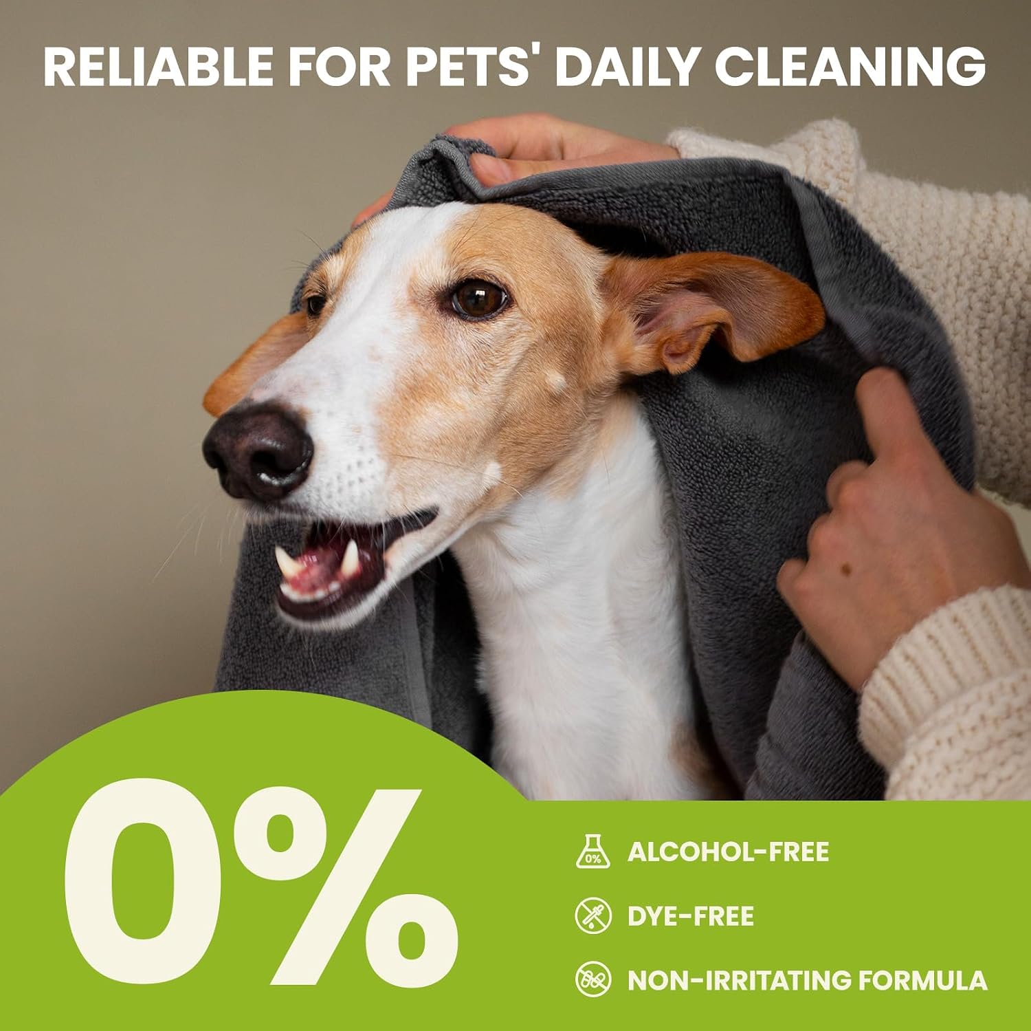 PawSono ear wipes for dogs and cats travel pack