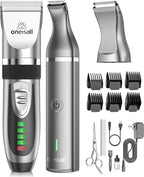 Authentic USA imported oneisall two in one pet clipper package contents