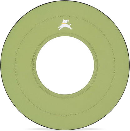 OllyDog Super Flyer Dog Flying Disc - Floating Fetch Toy for Water Play, Soft Eco-Friendly Recycled Fabric, Gentle on Teeth, 11" for Medium & Large Dogs (Castle Rock, 11") - Image 10