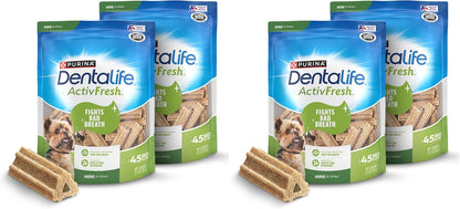 Dentalife ActivFresh Dog_Chews for Mini and Small Dogs 5-20 lbs., Dental-Chews to Freshen Breath, Chicken Flavor, 16.9 oz., 56 Chews - 56 ct. Pouch (Pack of 2) - Image 13