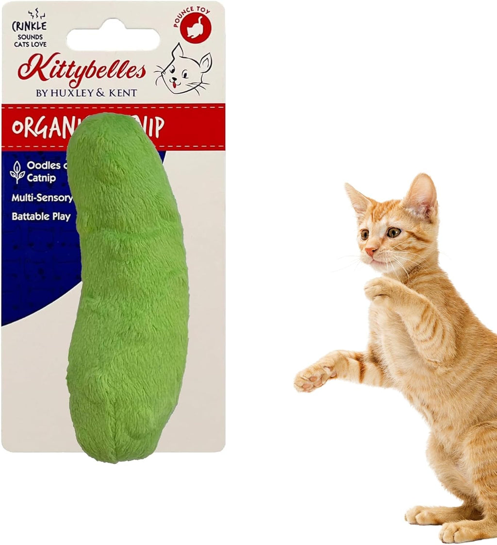 Huxley & Kent Plush Cat Toy - Interactive Catnip Toy for Cats & Kittens - Soft with Crinkle & Catnip - Fun Indoor Play - Funfetti Cake - Image 9